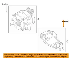 FORD OEM 10-16 F-150 Electrical Alternator-Mount Bracket Bolt W503301S437 - Picture 1 of 2