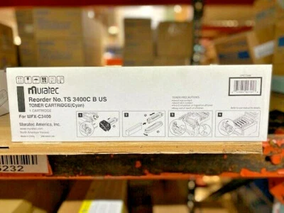 MURATEC GENUINE TS3400C CYAN TONER FOR MFX-C3400 - Image 1 of 3