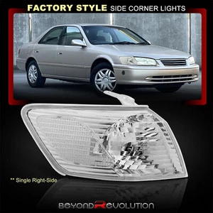 For 2000-2001 Camry Chrome Corner Lamp Signal Parking Light Right Passenger Side - Picture 1 of 9