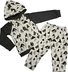 Conjunto de 2 sudaderas y pantalones con capucha para niños de 2 a 3 años niños **Reino Unido** - Imagen 1 de 6