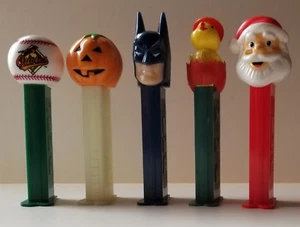 Assorted PEZ dispensers                       Qty 5                  1976 - 2002 - Picture 1 of 11