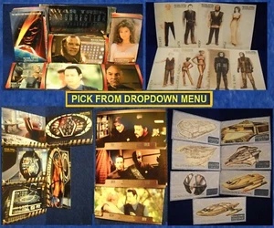 1998 Skybox Star Trek INSURRECTION Widevision Base & Insert Trading Cards Pick-1 - Picture 1 of 148