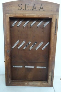 Bacheca portachiavi da parete con targhe smaltate centrale elettrica - Imagen 1 de 17