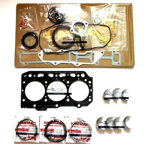 3TNV88F 3TNV88-BMJT Overhaul Re-Ring Kit Set For Yanmar E2720 3032E 3320 Tractor - Picture 1 of 4