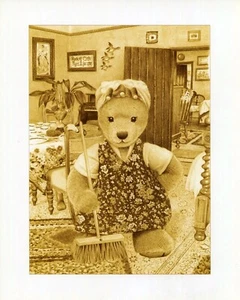 'A new broom sweeps clean' print by the artist - Michael Quinlyn-Nixon - Picture 1 of 1