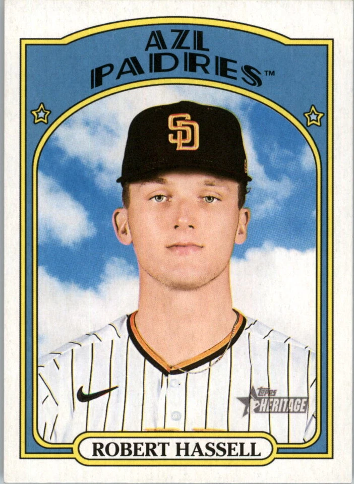 2021 Topps Heritage Minors Baseball Card Pick - Image 1 of 1