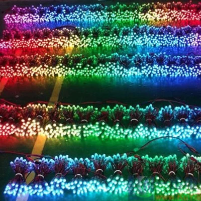 WS2811 LED Pixel Digital Diffused RGB Light Addressable 12mm IP68 5V/12V 50pcs - Image 1 of 4