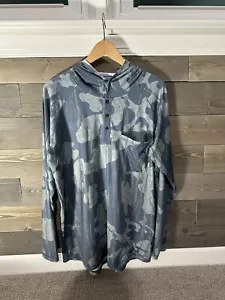 Skinny Water Culture Men’s Camo Fishing Shirt XL - Picture 1 of 4