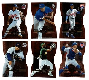 LOT OF 17 DIFFERENT 1997 LEAF FRACTAL MATRIX DIE CUT CARDS HOF HALL OF FAME - Picture 1 of 6
