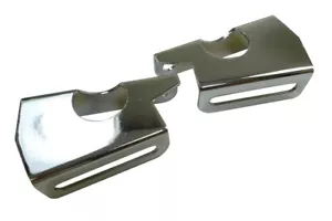 Juego de soportes de refuerzo de freno cromado GM se adapta a camión Chevelle Nova Impala Camaro Power - Imagen 1 de 2