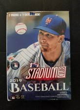  2019 Topps Stadium Club Baseball Blaster Box (8 Packs/5 Cards)