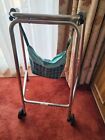 Zimmer Frame With Wheels Adjustable Height Bn