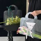 Tragbar Bouquet Handtasche Transparent Blumen Geschenk Handtasche