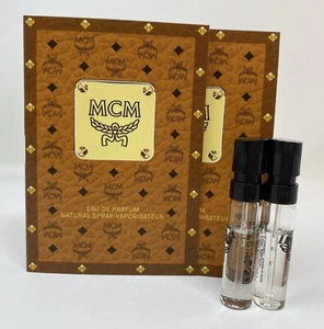 2 x NEW 2024 MCM Signature Eau de Parfum EDP Perfume Sample .05 oz / 1.5ml - Picture 1 of 1