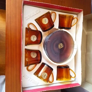 Lote juego café DURALEX VINTAGE NUEVO - Imagen 1 de 6