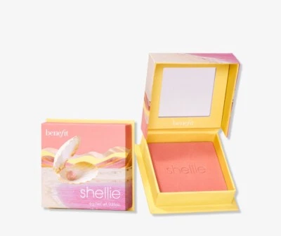 Blush rosa Shellie Warm Seashell tamanho completo 0,21 oz/6 g NOVO NA CAIXA Benefit Cosmetics - Imagem 1 de 3