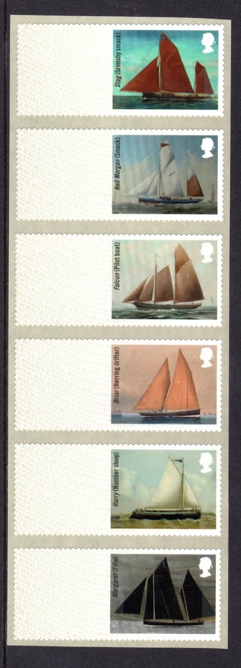 Post & Go Working Sail Blank strip  - Image 1 of 1
