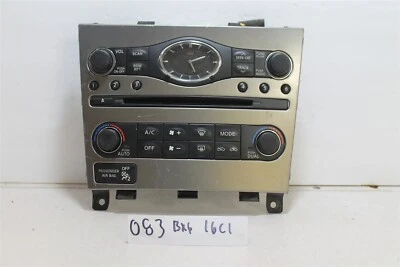 14-2017 INFINITI QX70 A/C HEATER TEMPERATURE CONTROL CLOCK PANEL OEM 083 16C1 B6 - Изображение 1 из 4