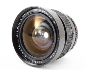 【Exc+5】 Minolta MC W. ROKKOR NL 21mm F2.8 Wide Angle MF Lens From JAPAN