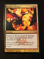 MTG Magic 1x x1 - Rakdos's Return Return to Ravnica Ed NM-Mint (Avl 4)