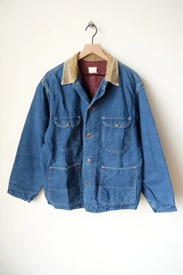 Chaqueta Abrigo Trabajo Años 70 Big Mac Manta Forrada Cuello Pana Tareas Granero JCPenny XL Foto 1 de 3