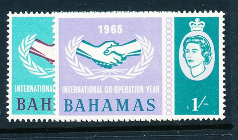 BAHAMAS 1965 I.C.Y. SG265/266  MNH Cover