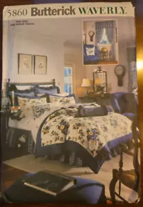 Butterick Waverly 5860 Bedroom Duvet and more - Picture 1 of 3
