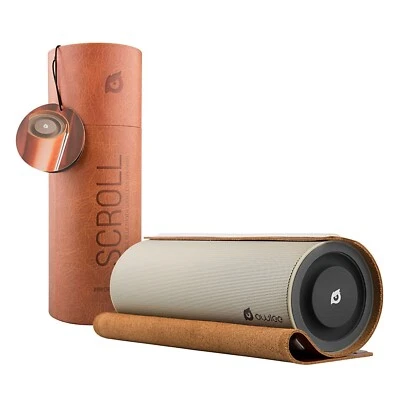 Owlee Scroll Premium Portable Bluetooth Wireless Speaker With Leather and Case - Image 1 of 4