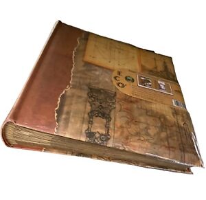 Pioneer Natural Paper Bi-Directional ECO Album, 5”x 7” Brown Architecture