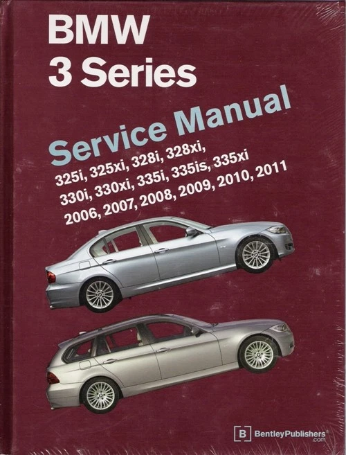 BMW 325i 328i 330i 335i xDrive E90 E91 E92 2006-2011 manual de servicio de reparación B311 Foto 1 de 1