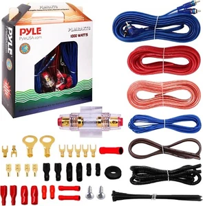 Kit De Cableado Para Audio Y Automovil Cable De Alimentacion Y 20 Pies Calibre 4 - Picture 1 of 6