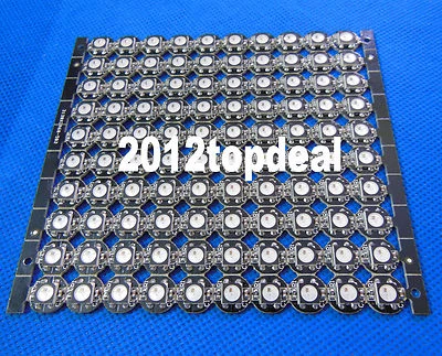 10pcs WS2812B 5050 RGB LED & black PCB Board 1-LED Module Pixel Light 5V - Image 1 of 3