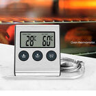 Bratenthermometer digital Backofen Grill Thermometer Fleischthermometer m.Sonde