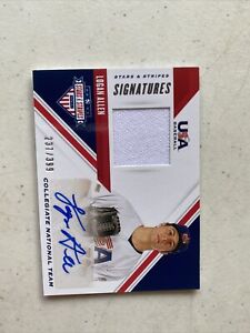 2020 stars and stripes baseball auto Logan Allen Patch /399 NMMT