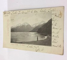 Antique Muir & Moodies “Nurse Creek - Te Anau” New Zealand Post Card (Used)