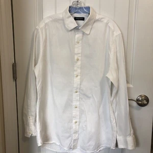 Nautica Long Sleeve White Button Up Size Youth Large 16 - Picture 1 of 4
