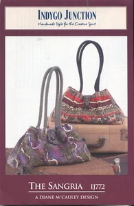 The Sangria Bag Sewing Pattern by Indygo Junction IJ772 - Picture 1 of 2