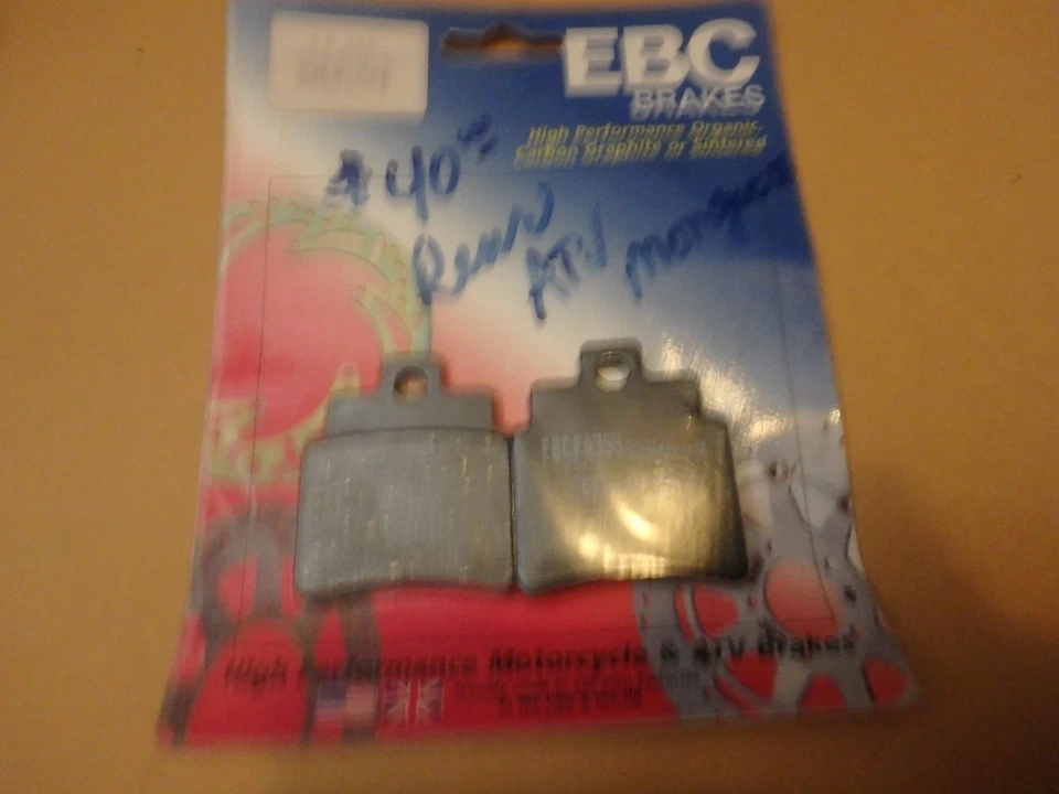 Kymco Mongoose ATV rear brake pads EBC FA 355 - Image 1 of 1