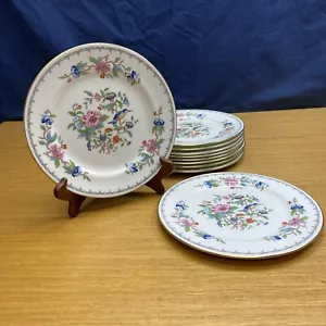 10 Aynsley Pembroke w/Gold Trim 9 1/8” Luncheon Plates - Picture 1 of 5