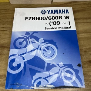 Manual de reparación de taller de servicio Yamaha OEM 1989~ FZR600 FZR600R LIT-11616-FZ-00 - Imagen 1 de 18