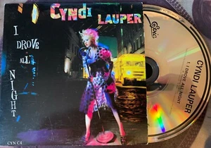CD sencillo 1989 de Cyndi Lauper I Drove All Night, Boy Blue, Maybe He'll Know raro - Imagen 1 de 2