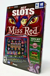 IGT Slots Miss Red - PC/Mac - Casino Simulation Game - NEW - See Description - Picture 1 of 4
