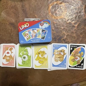 Vintage 2003 Care Bears Special Edition Uno Card Game in Deluxe Collector’s Tin - Picture 1 of 3