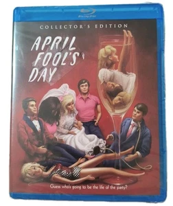 April Fool's Day (1986) (Blu-ray) Scream Factory w/ Slipcover NEW SEALED - Picture 1 of 4