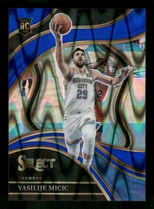 2023-24 Panini Select - Vasilije Micic - Tectonic Blue Prizm - Courtside - 79/99 - Bild 1 von 2