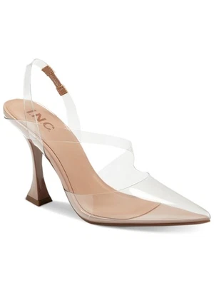 INC Mujer Transparente Acolchado Cleo Punta Acampanado Sin Cordones 7.5 M Foto 1 de 4