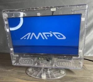 AMPD 13” LED FHD Clear Prison TV SLTV 1320AP 3TH HDMI Retro Gaming Monitor - Picture 1 of 6