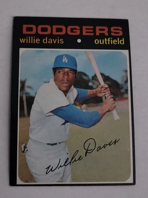 1971  Topps 585 Willie Davis - Image 1 of 2