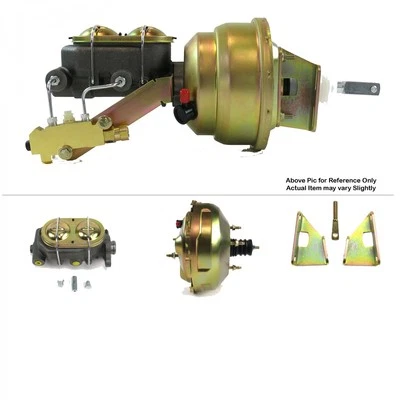 1970-81 Chevy Camaro FW Mount Power 11" Dual Brake Booster Kit Drum/Drum stop - Image 1 of 4