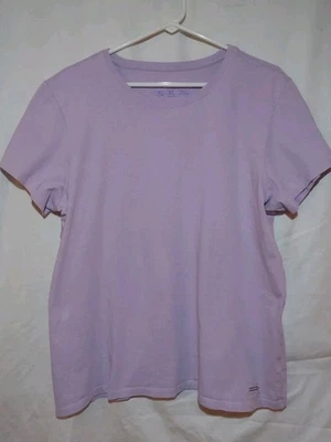 Camisa Life Is Good púrpura para mujer talla XL manga corta usada buena Foto 1 de 4